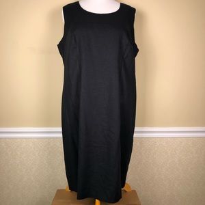 BICE WOMAN Black Sleeveless Dress Size 20W